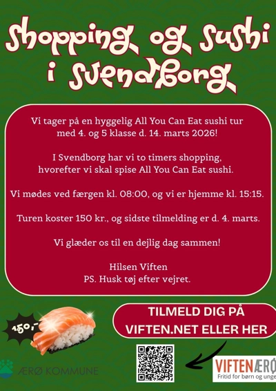 Plakat med nigiri